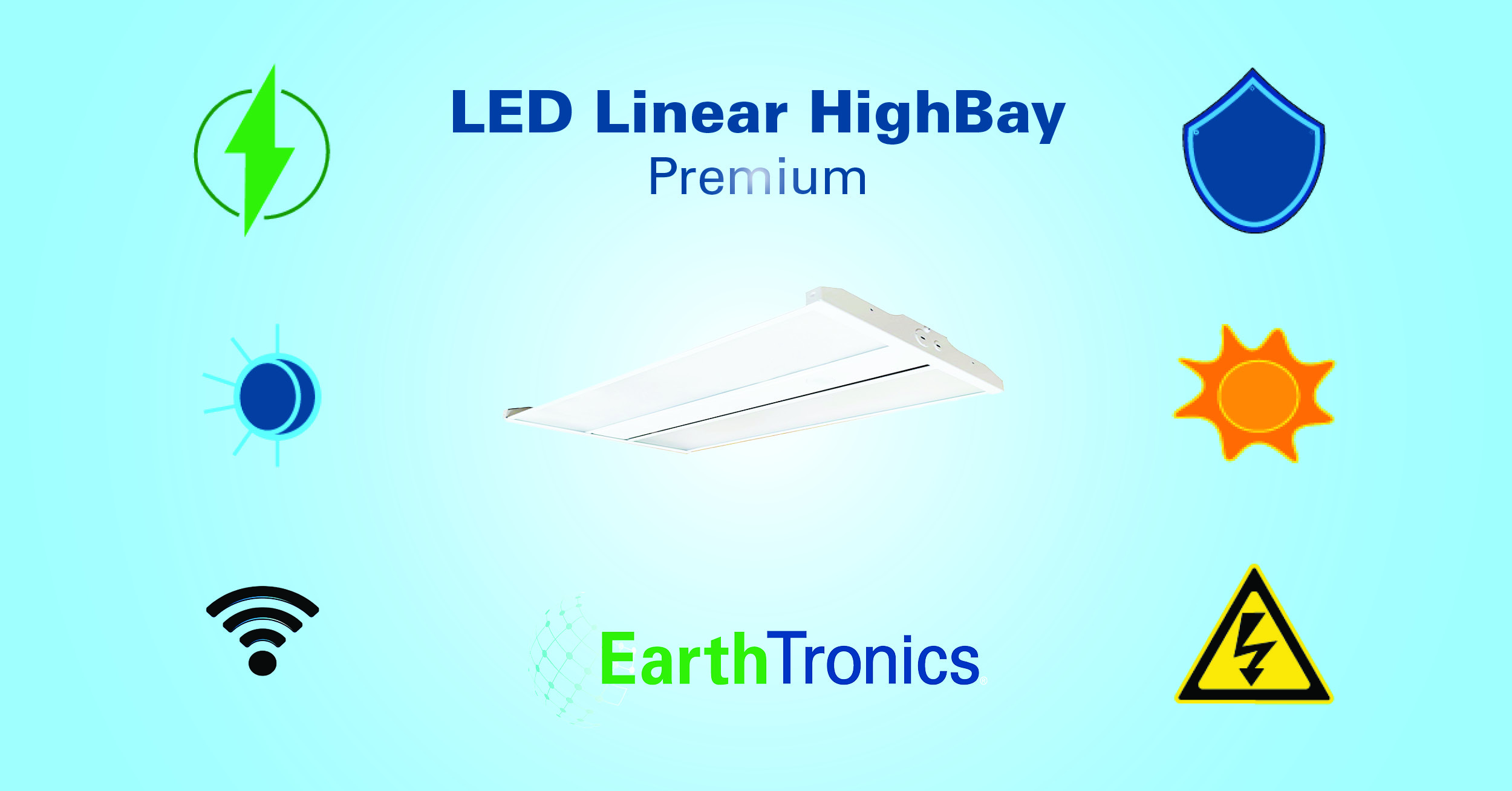 EarthTronics LED Linear HighBay Premium