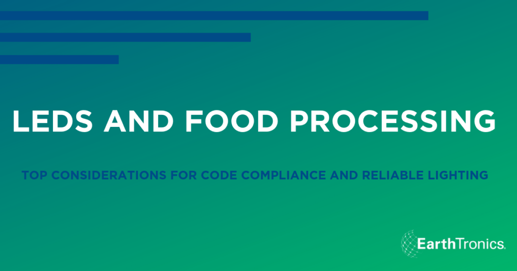 LEDs and food processing